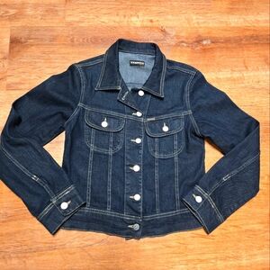 Women's Vitamina Blue Denim Jacket Made In Italy